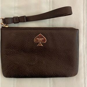 Kate Spade black wristlet